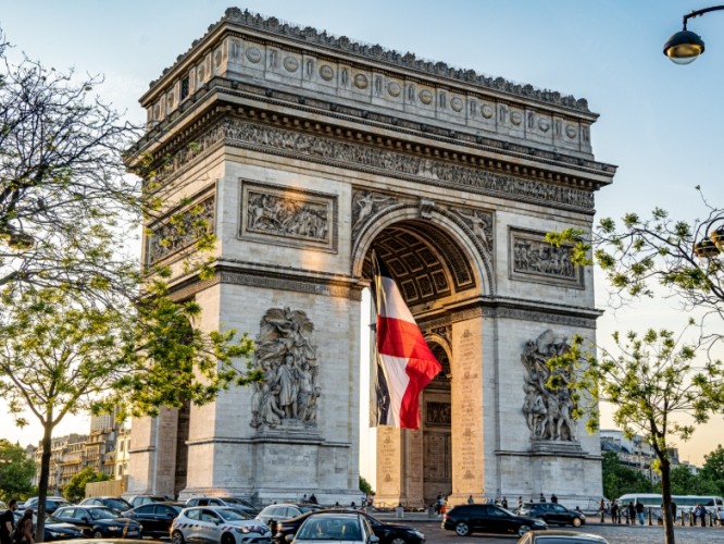Arc de Triomphe map Arc de Triomphe map