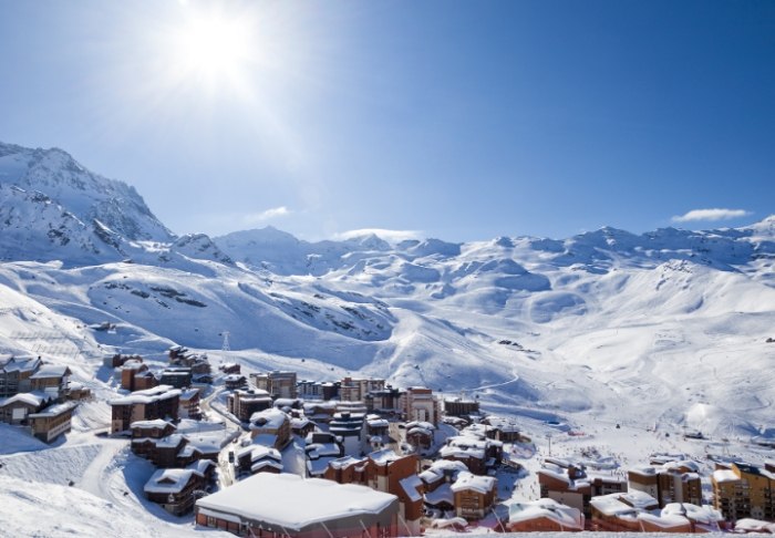 French Alps ski resorts for beginners