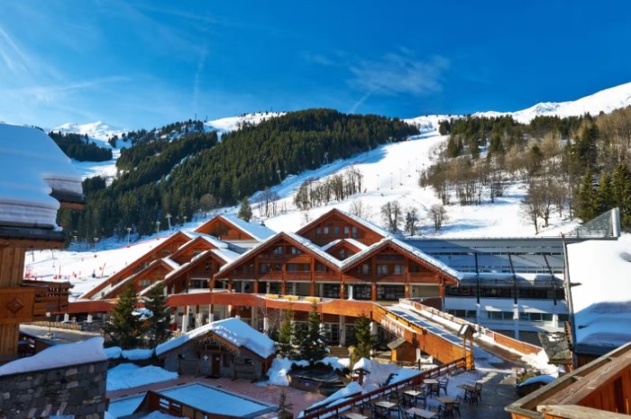 French Alps ski resorts map